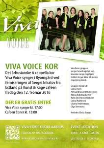 A4 Poster for Viva Voice Choir